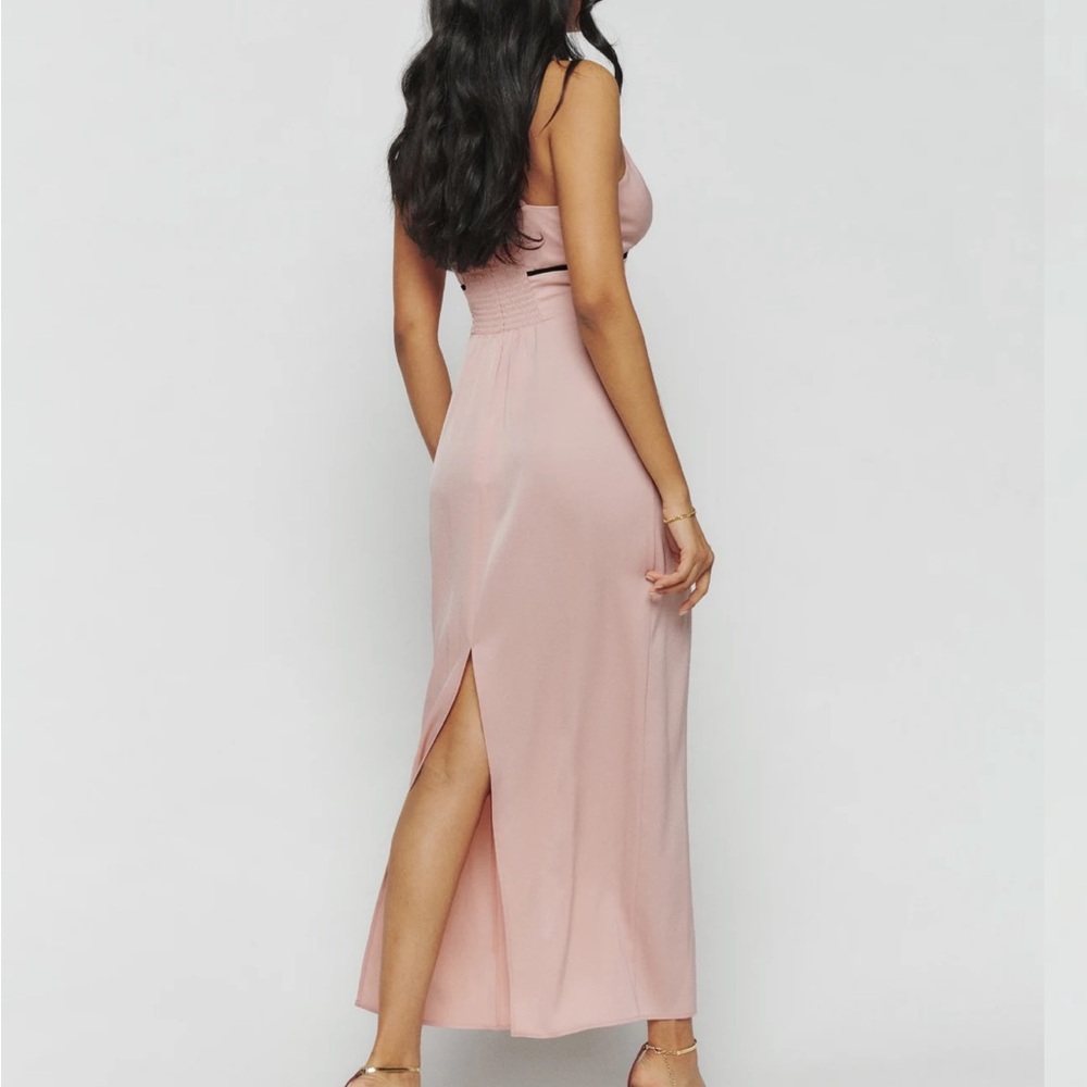Reformation Bryony Dress in WHITE - Picture 3 of 16